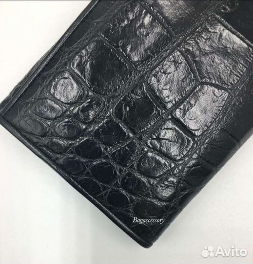 Кошелек из натуральной кожи крокодила новый