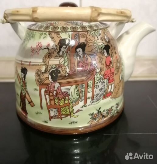 Китайский винтажный заварочный чайник новый