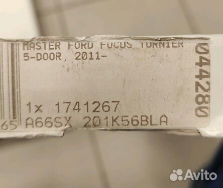 Дефлекторы задних дверей ford FF3 универсал