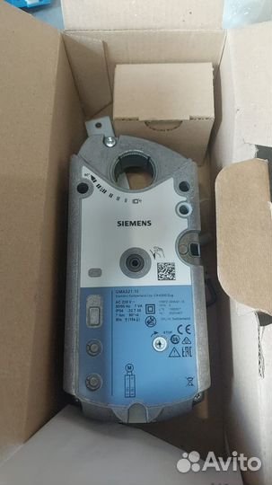 Привод GMA321.1E воздушной заслонки Siemens