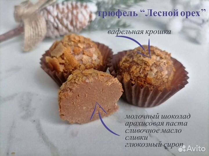 Шоколадные трюфели. Подарочные наборы