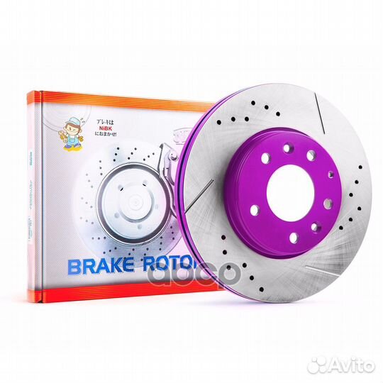 Диск тормозной, LC200 перфорация 4351260210 RN2