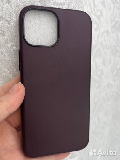 Чехол на iPhone 13 mini magsafe кожа