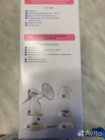 Молокоотсос ручной Chicco