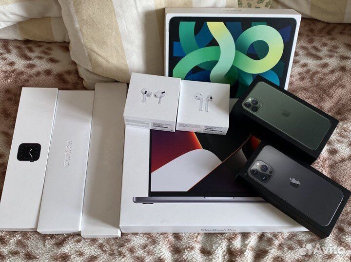 Коробки от apple