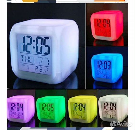 Будильник Куб