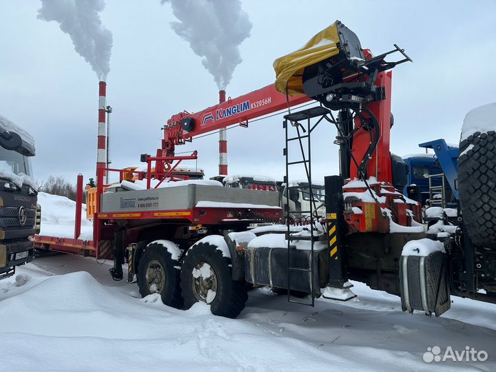 Полуприцеп трал (тяжеловоз) Политранс ТСП 94163, 2022