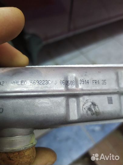 Радиатор печки Nissan Tiida