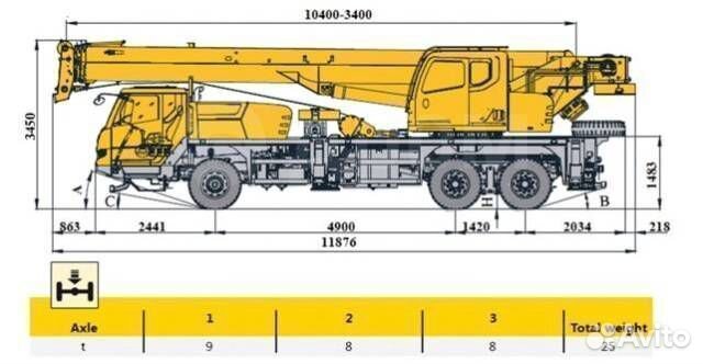 XCMG XCT25L4S, 2023