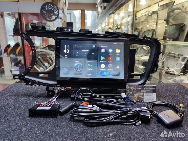 Optima 3 B магнитола android Teyes X1 4g 2/32