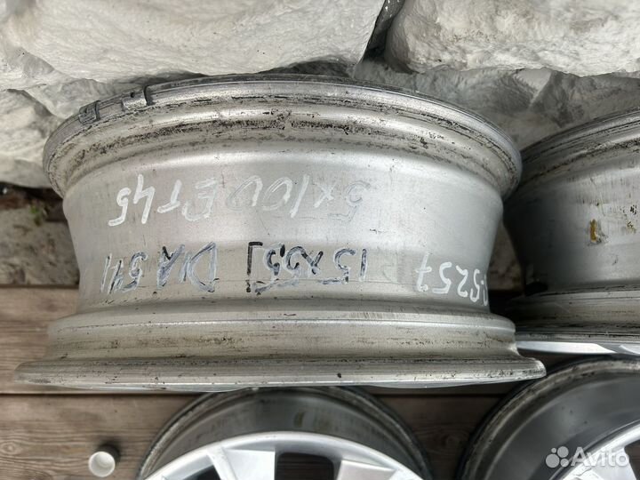 Литые диски r15 5х100