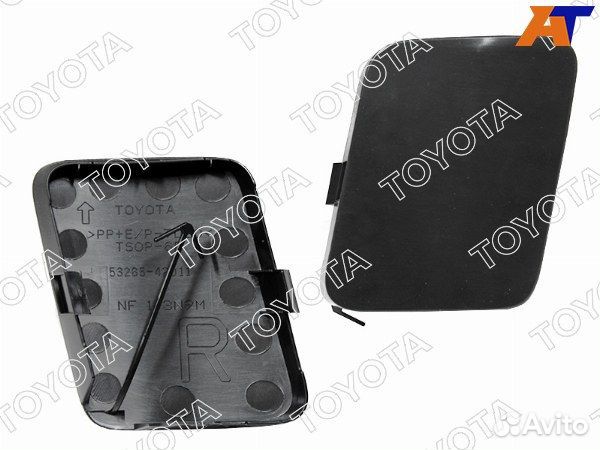 Заглушка бампера toyota RAV4 05- RH под крюк