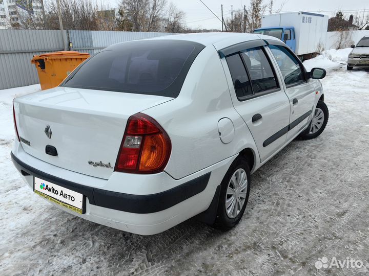 Renault Symbol 1.4 МТ, 2004, 205 000 км