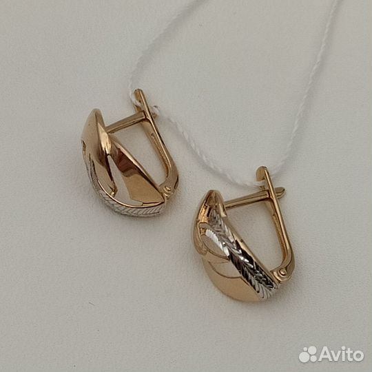 Серьги Золото