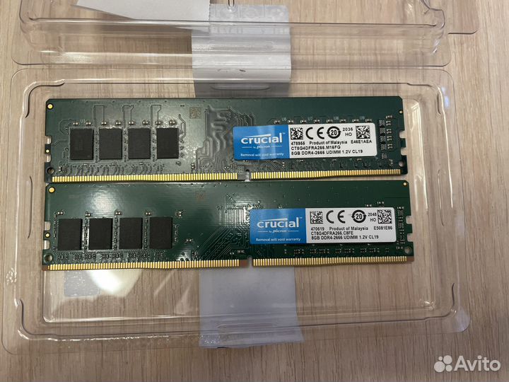 Оперативная память ddr4 16gb 2666
