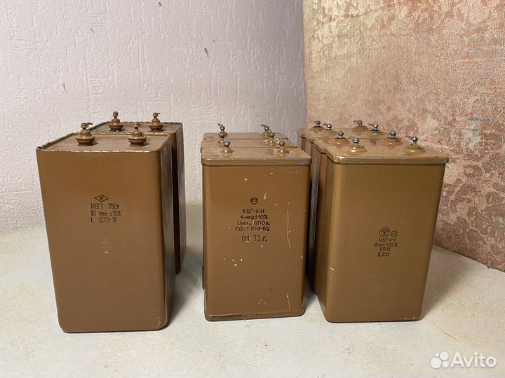 Конденсаторы мбгч