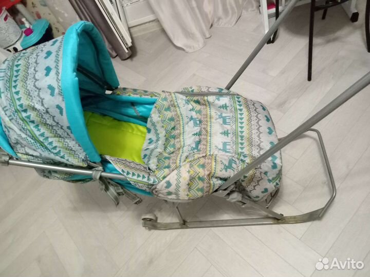 Коляска санки