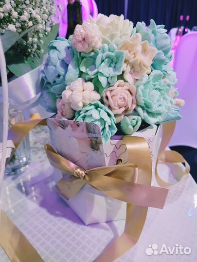 Зефирные цветы