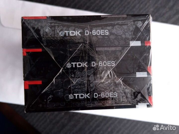 Аудиокассеты новые запечатанные tdk