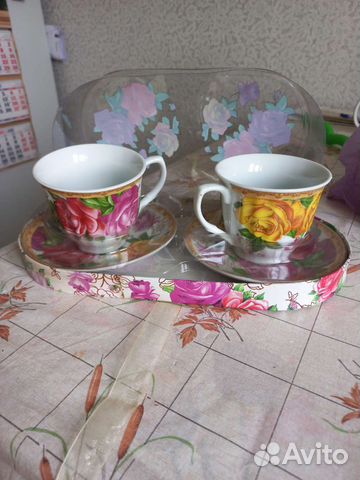 Чайный набор из двух чашек