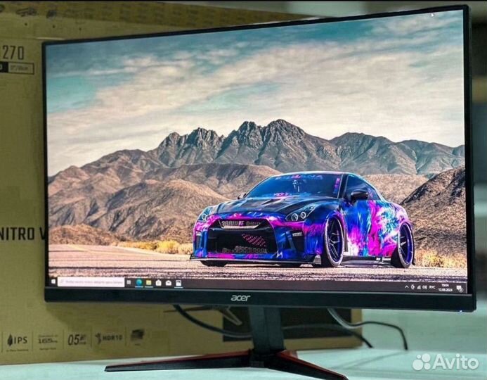 Игровой монитор Acer 27 дюймов 165Hz IPS