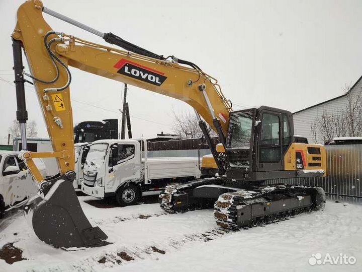 Гусеничный экскаватор Lovol FR220D, 2024