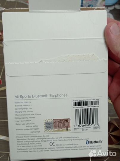 Беспроводные наушники xiaomi mi