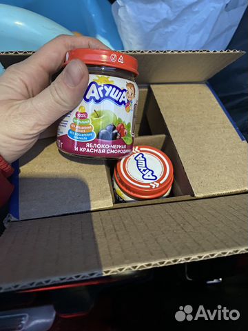 Фруктовое пюре агуша