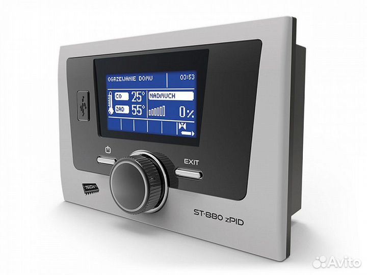 Контроллер для твердотопливного котла tech ST-880