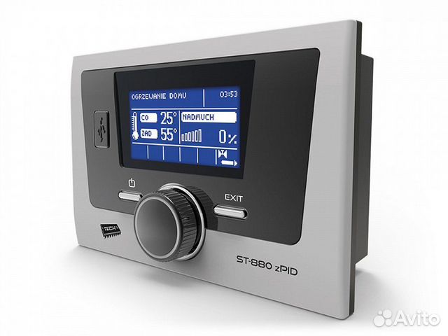 Контроллер для твердотопливного котла tech ST-880