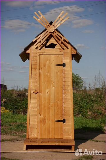 Уличный туалет с установкой