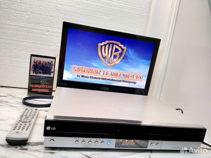 Рекордер LG DVR688 DVD Recorder+VCR Оцифровка VHS