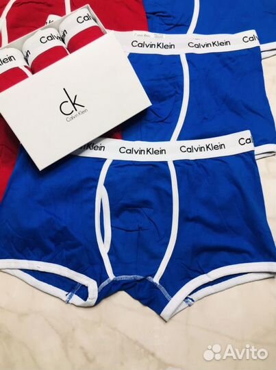 Набор мужские трусов Calvin Klein с подарком