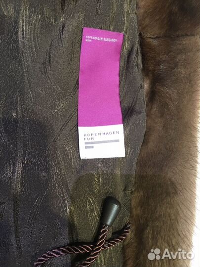 Шуба норковая 56 58 размер Kopenhagen Fur