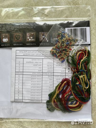 Остатки от набора для вышивания