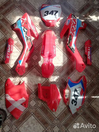 Пластик на apollo rxf freeride