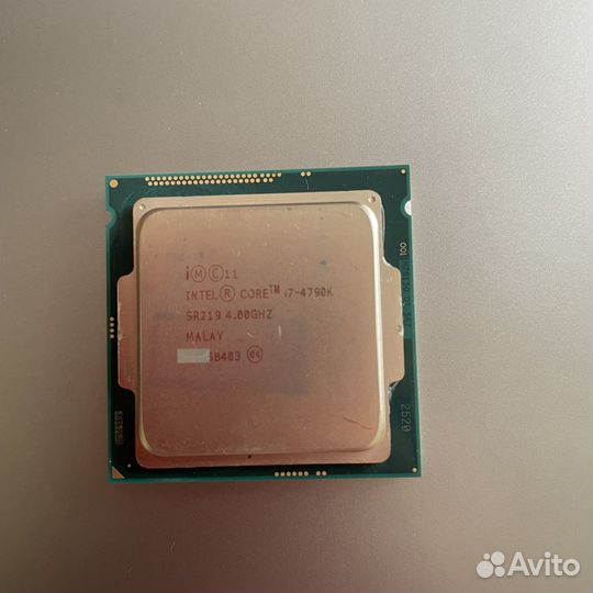 Процессор Intel Core i7-4790K 4 core 4.0-4.4GHz