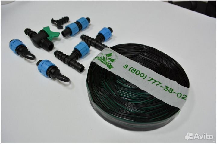 Капельный полив для огорода