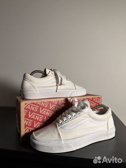 Кеды Vans Old Skool True White