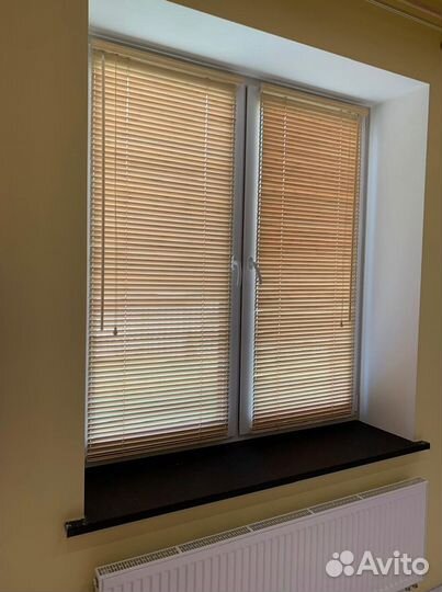 Деревянные жалюзи сосна бамбук