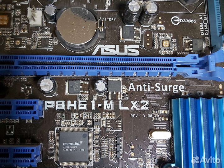 Материнская плата 1155 asus