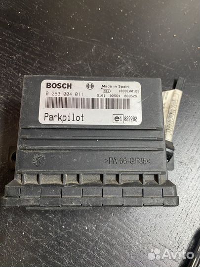 Блок управления парктрониками mercedes