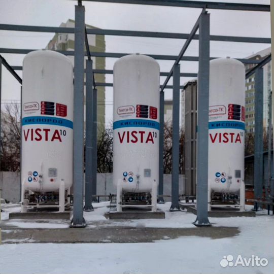 Vista Гхк-10 газификатор под кислород, азот, аргон