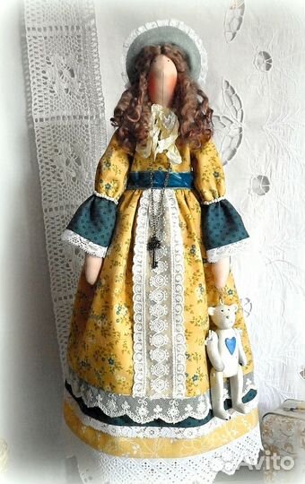 Авторские интерьерные куклы Тильда, Европа