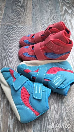 Борцовки детские на липучках