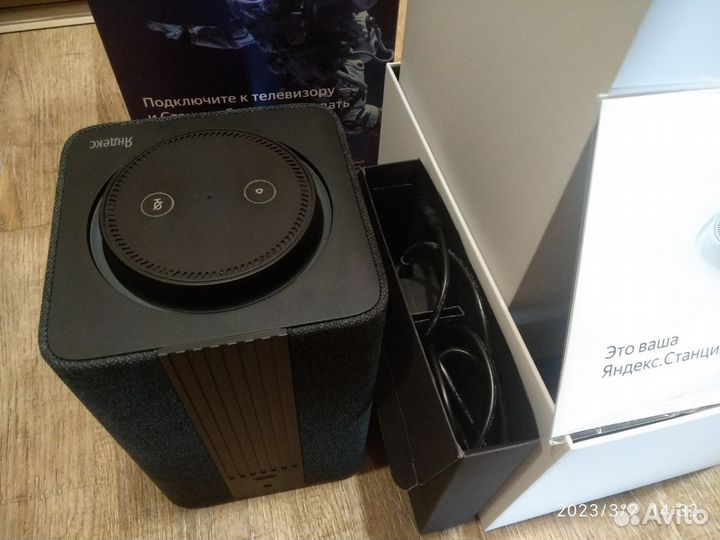 Блок. Умная колонка Яндекс Станция 1 (Черная)