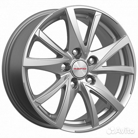 R16 5x100 6,5J ET38 67,1 K&K Игуана (кс570) дарк п