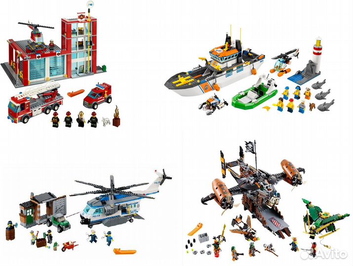 Детали Lego наборов (росыпь)