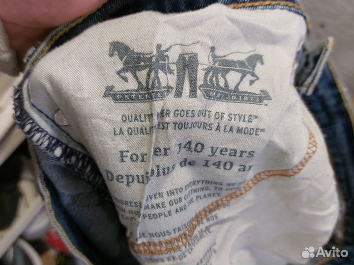 Джинсы levis 514 31 30