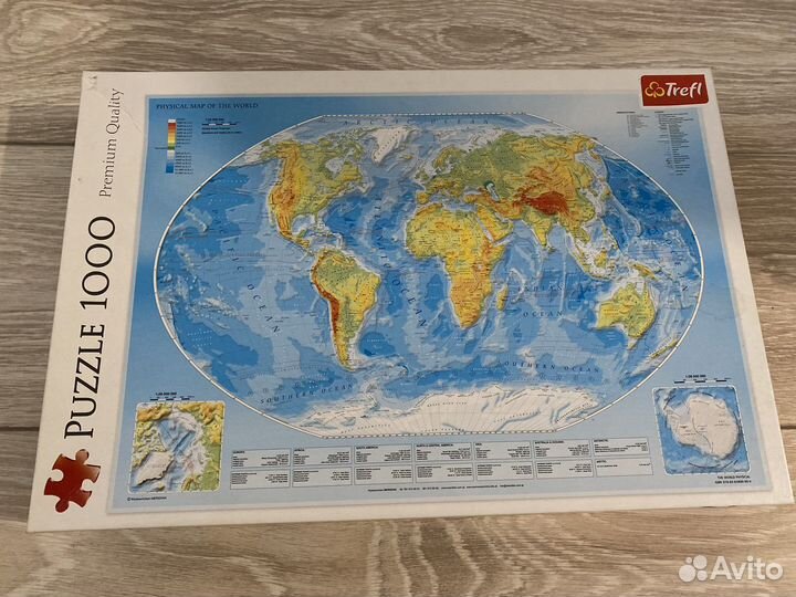 Пазл Карта мира